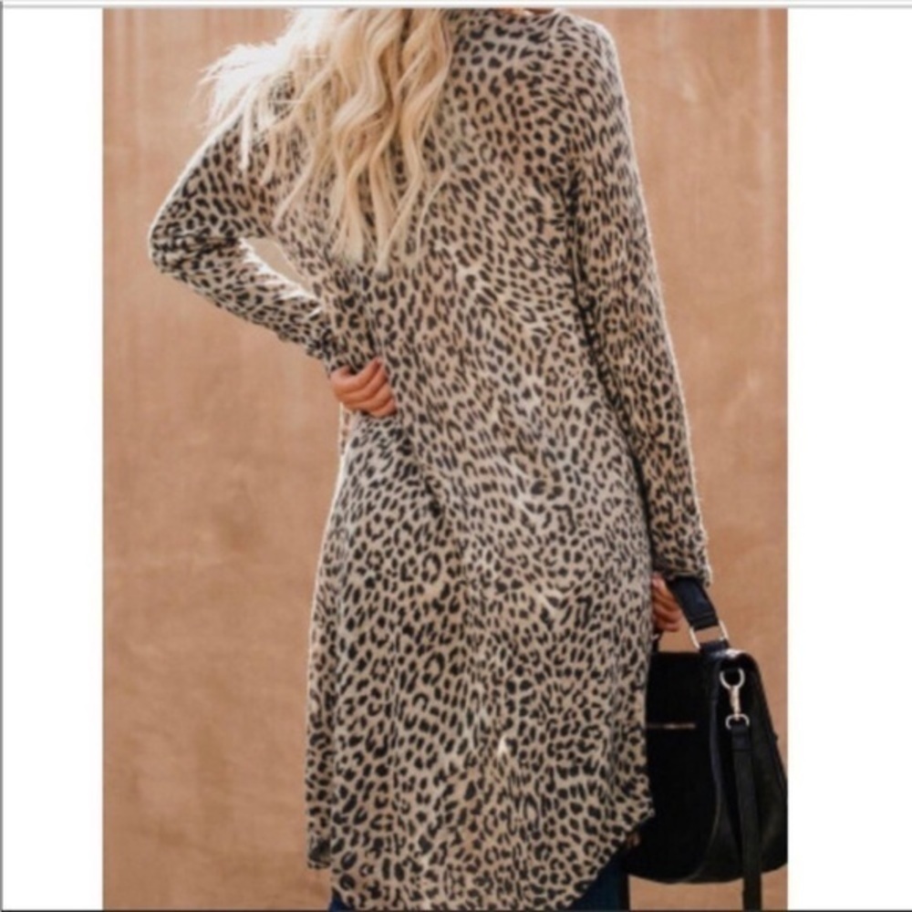 Leopard print cardigan - Picture 2 of 13
